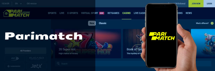 Parimatch mobile casino